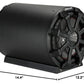 Kicker 46CWTB84 TB8 8-inch Loaded Weather-Proof Subwoofer Enclosure w/Passive Radiator