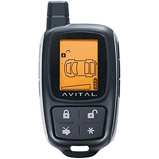 Avital 7345L 2-Way 4-Button LCD Replacement Remote