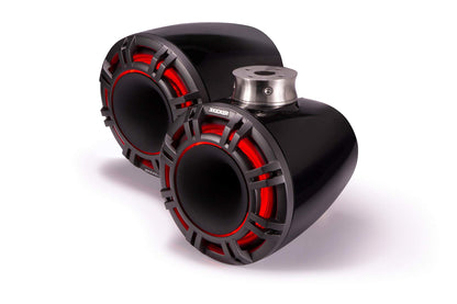 Kicker KMFC 9-Inch Tower System Speakers - Black 47KMFC9