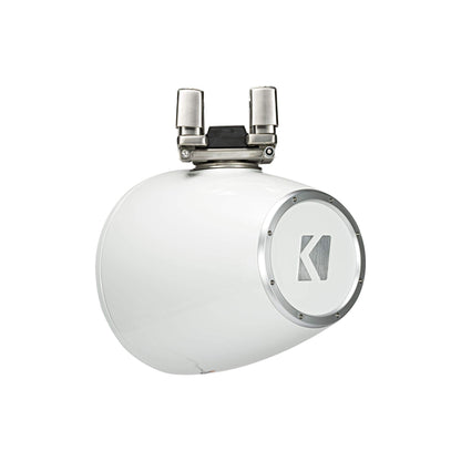 Kicker KMTC114 (44KMTC114W) 11" Marine Tower LED Speakers, White