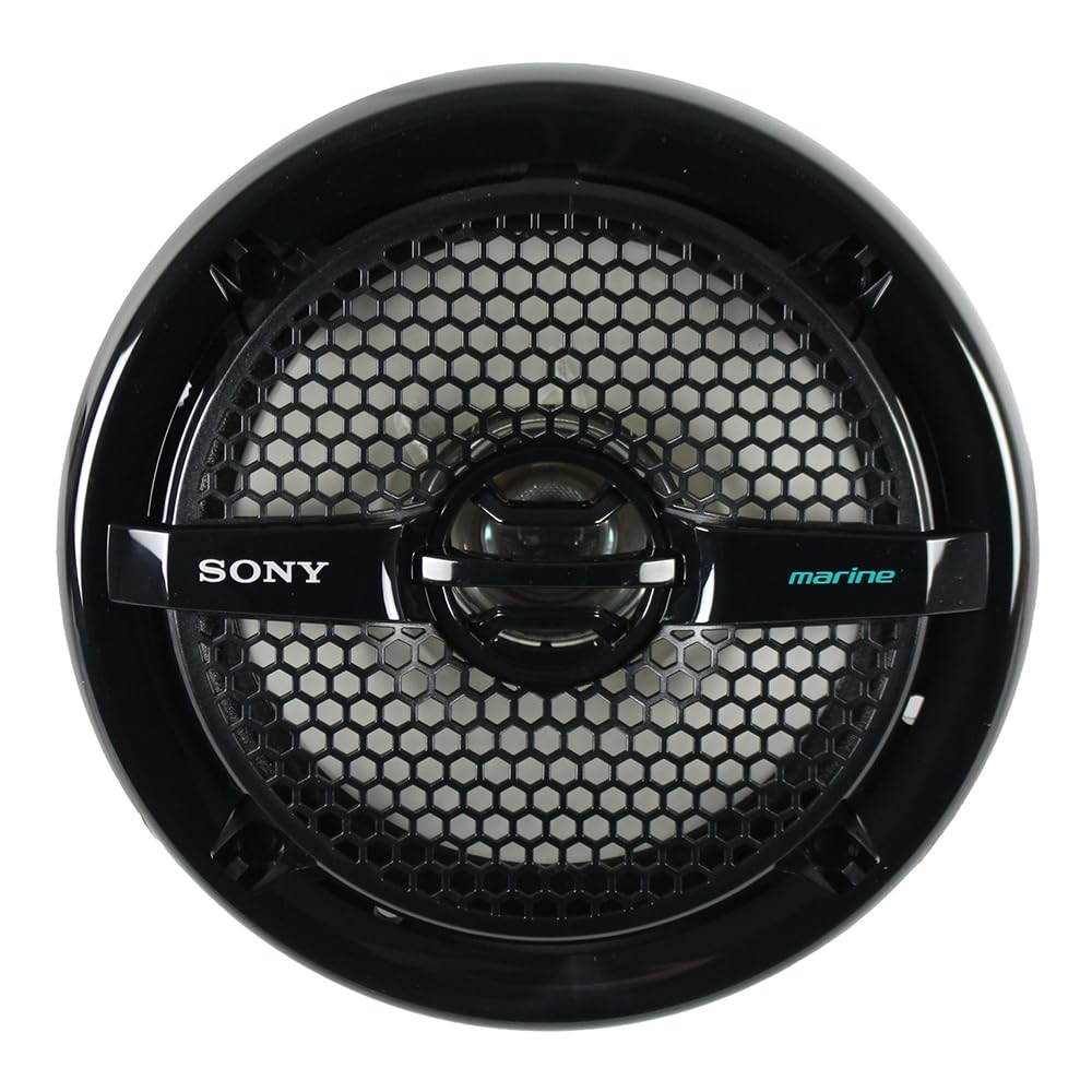Sony XS-MP1611 Dual Cone Marine Speakers, Black