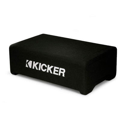 Kicker 48CDF124 Comp 12" Subwoofer in Down Firing Enclosure, 4-Ohm