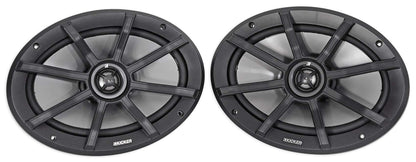 Kicker 40PS692 6x9" 180w Polaris/ATV/UTV/RZR Marine Motorcycle Speakers