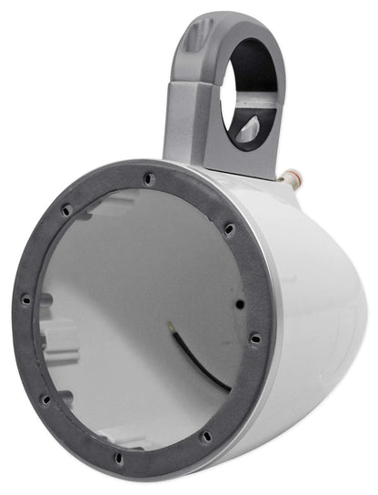 Kicker KMTES8 Tower Enclosures for 8-Inch Drivers, Pair, White, Unloaded