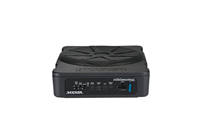 Kicker 51HS10 Hideaway 10" Powered Subwoofer, 150W RMS, Compact Enclosure