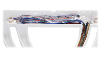 Kicker 12-inch (30cm) Square Subwoofer Grille for 11S12L7 LED White