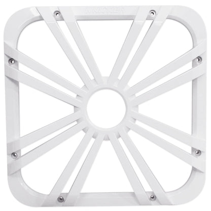 Kicker 12-inch (30cm) Square Subwoofer Grille for 11S12L7 LED White