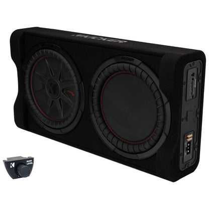 Kicker 51PTRTP12 - TRTP 12" 500w Powered Down Firing Loaded Subwoofer Enclosure