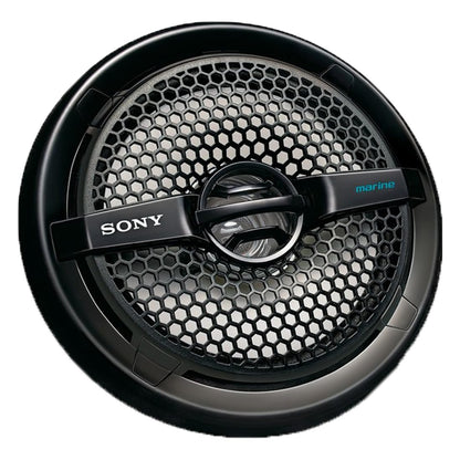 Sony XS-MP1611B 6.5" Dual-Cone Marine Speakers – Waterproof, UV-Resistant, High-Power Boat Audio (Black)