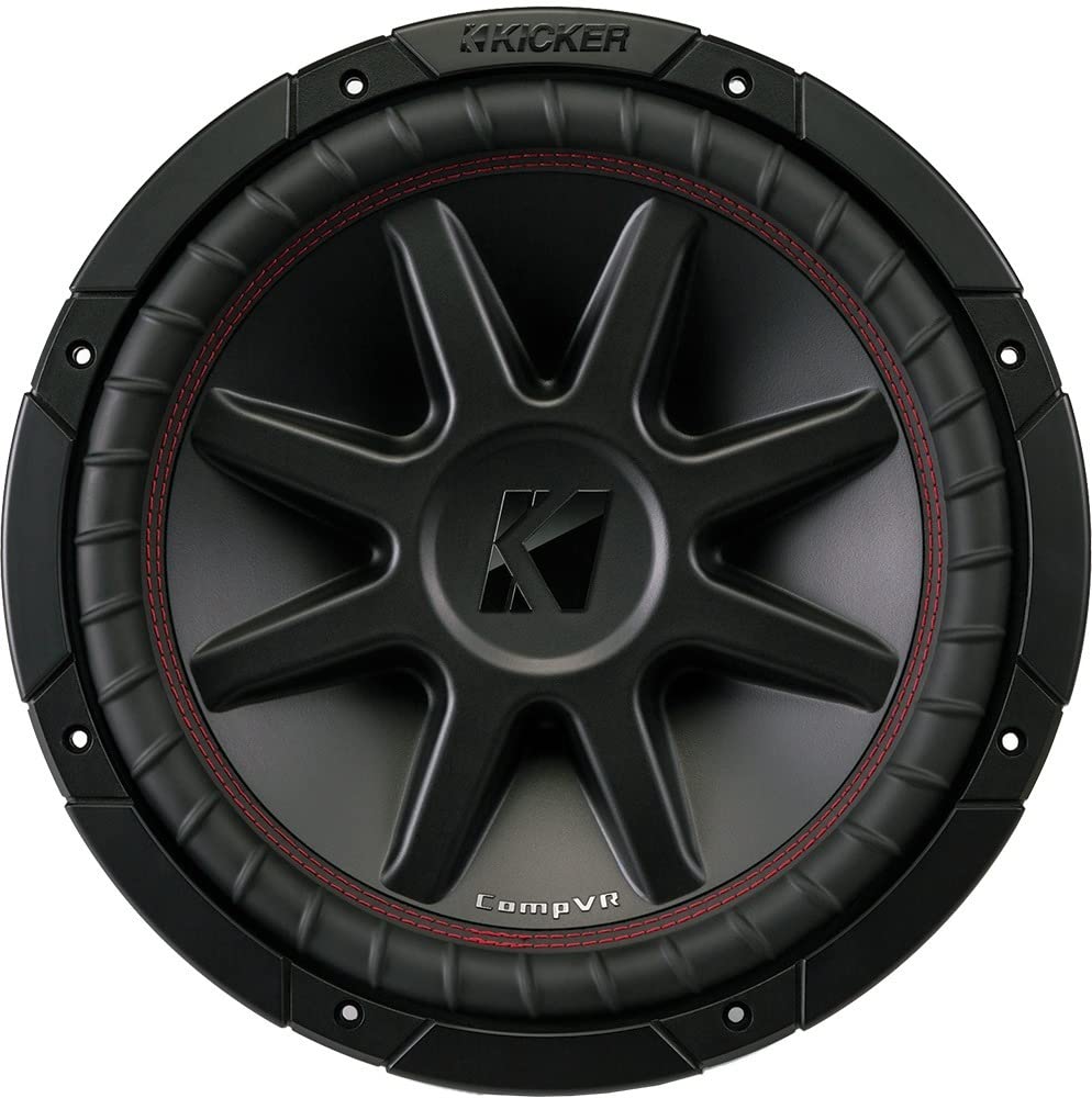 Kicker CompVR 12-Inch (30cm) Subwoofer, DVC, 2-Ohm, 400W