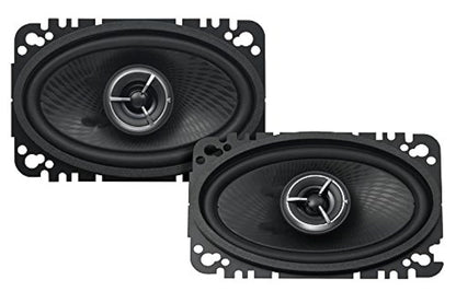 Kenwood eXcelon KFC-X463C Excelon 4"x6" 2-Way Car Speakers 100W Peak Power (Pair)