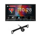 Kenwood eXcelon DMX9708S Car Stereo + CMOS-240U Backup Camera – 6.95" Capacitive Touchscreen, Wireless CarPlay, Wireless Android Auto, Bluetooth