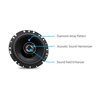 Kenwood KFC-1798RS 6-3/4" 2-Way Car Speakers 330W Peak Power (Pair)