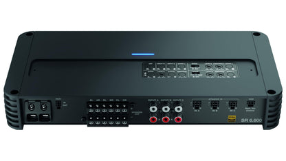 Audison SR 6.600 D-Class 6 Ch Amplifier 150 Wrms X 4/190 Wrms X 2 at 2-Ohms