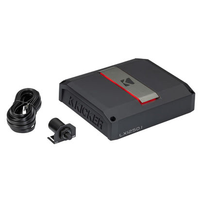 Kicker LX1250.1 1250w Mono Class-D Subwoofer Amplifier 51LX12501