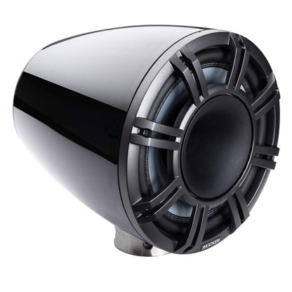 Kicker 47KMFC11W 11" White Horn-Loaded Tower Speakers for Flat Mount