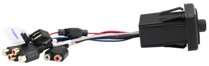 Kicker 51KBTR Powersport Bluetooth Receiver w/USB, Aux-in, with Left, Right