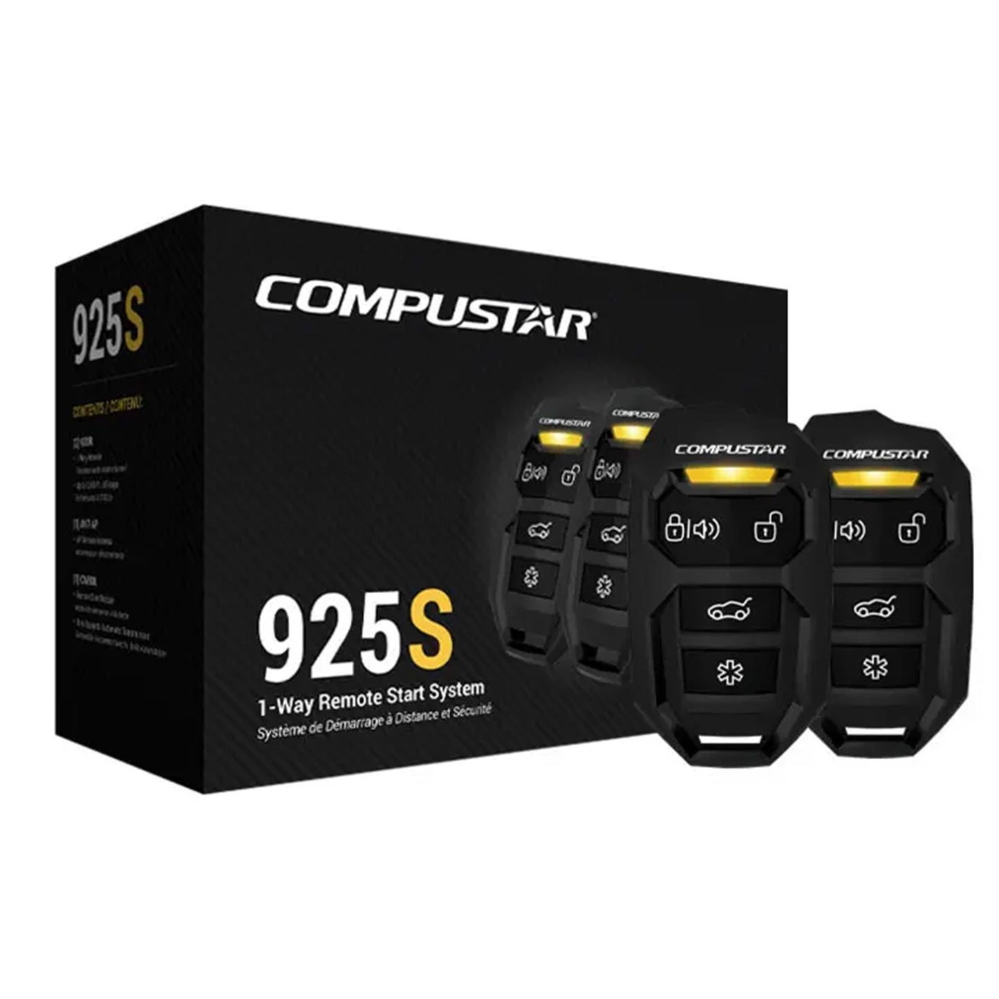 Compustar CS925-S 4-Button 1 Way Remote Start System (up to 1500' Range)