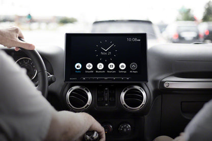 Sony XAV-AX8500 10.1" Floating Touchscreen Car Stereo – Wireless CarPlay, Wireless Android Auto, HDMI, Bluetooth