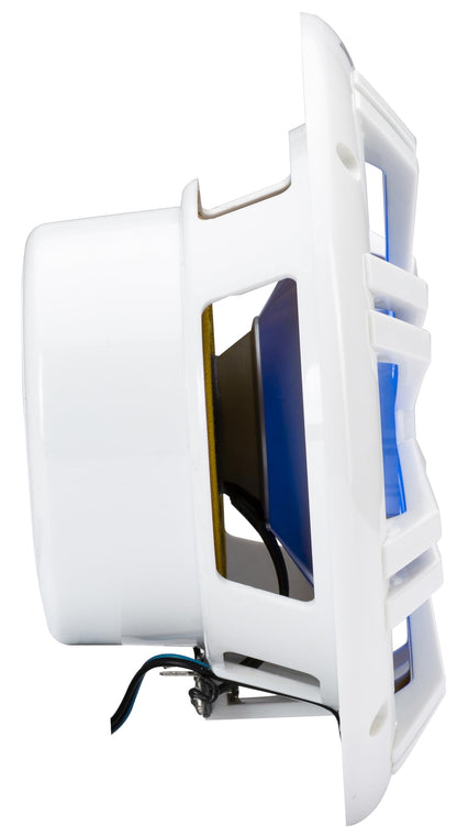 Kicker 51KM604WL KM 6.5" 4Ω LED Marine Coaxial Speakers - Pair