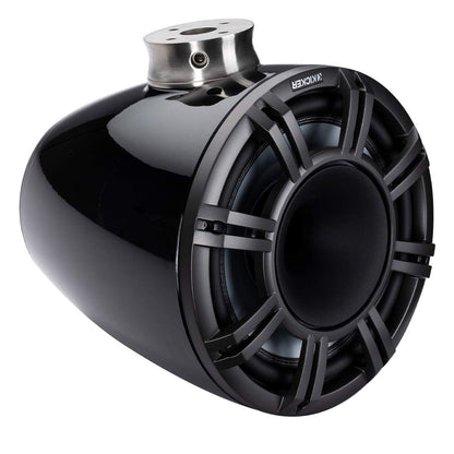 Kicker 47KMFC11W 11" White Horn-Loaded Tower Speakers for Flat Mount