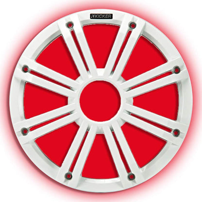 Kicker 45KMG10W 10-inch White Marine Subwoofer Grille