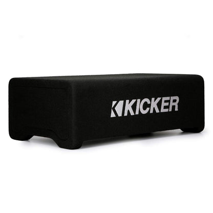 Kicker 48CDF124 Comp 12" Subwoofer in Down Firing Enclosure, 4-Ohm