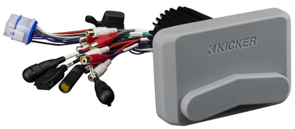 Kicker 51KMC4 Marine Weather-Resistant Gauge-Style Media Center with Bluetooth