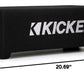Kicker 48CDF104 Comp 10" Subwoofer in Down Firing Enclosure, 4-Ohm