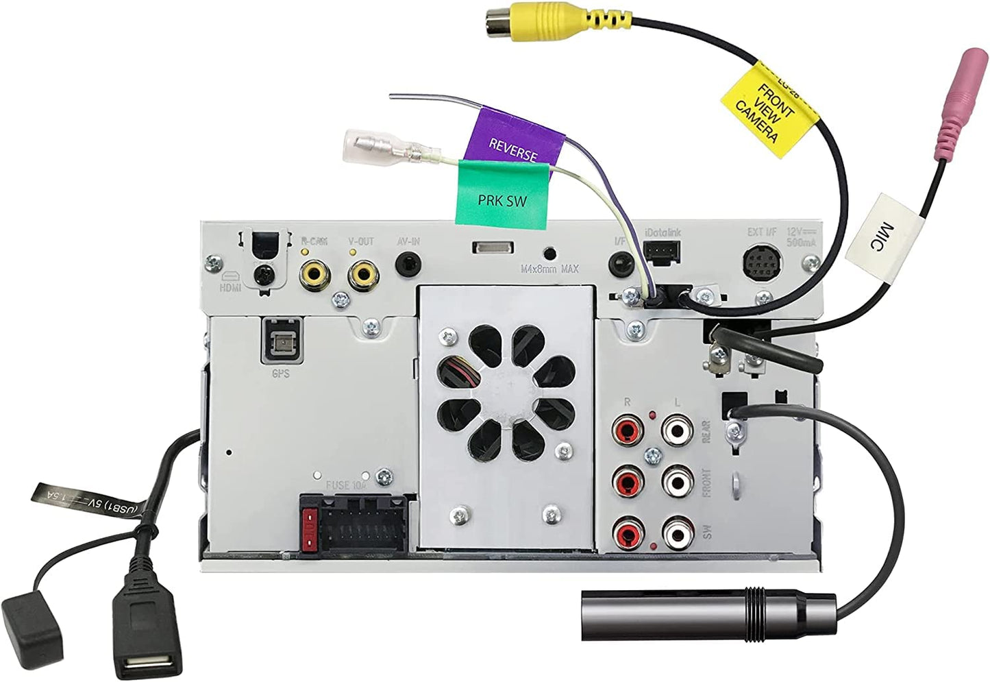 Kenwood eXcelon DMX709S 6.95" Touchscreen Car Stereo – Apple CarPlay, Android Auto + SXV300V1 SiriusXM Tuner