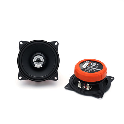 Hertz Dieci DCX 100.3 4" Two-Way Coaxial Speakers – 30W RMS, 4Ω
