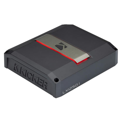 Kicker LX1250.1 1250w Mono Class-D Subwoofer Amplifier 51LX12501
