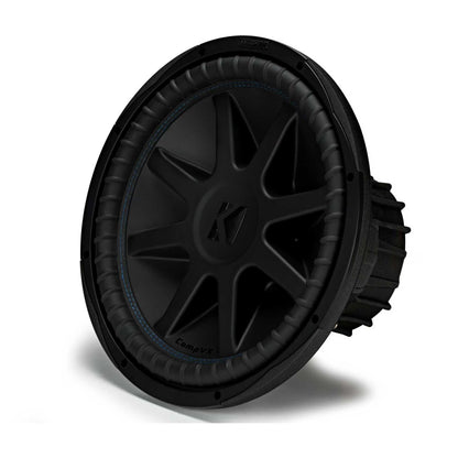 Kicker CompVX 15"(38cm) Subwoofer, 50CVX154, DVC 2-ohm, 1,000 Watts RMS