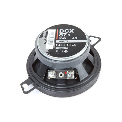 Hertz Dieci Series DCX 87.3 3.5" Two-Way Coaxial Speakers – 30W RMS (Pair)