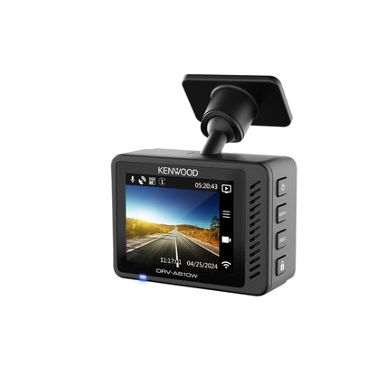 Kenwood DRV-A510WDP HD Dash Front Rear Camera, GPS, Bluetooth, WiFi, Motion Detection, Loop Record