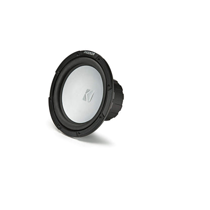 Kicker KM10 10-inch (25cm) WeatherProof Subwoofer for Enclosures, 2 Ohm
