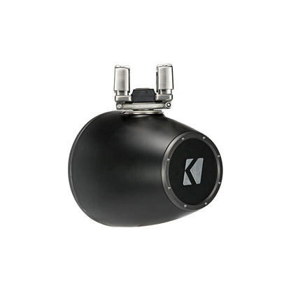 Kicker KMTC114 11" Horn-Loaded Wake Tower Speaker System in Black, Pair, 4 Ohm