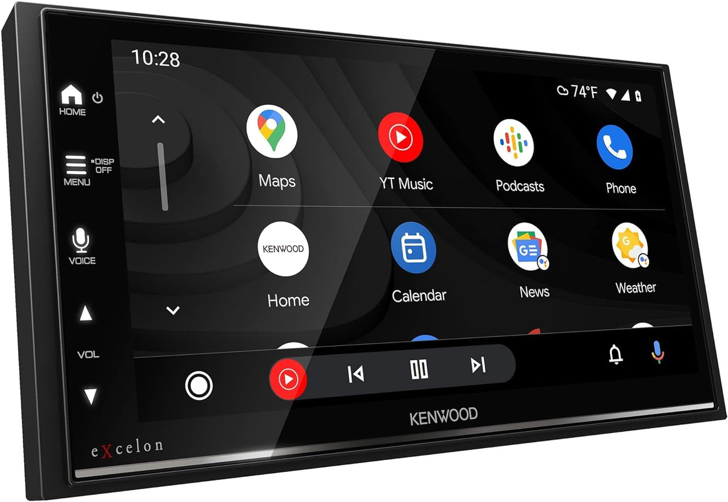 Kenwood DMX709S 6.95" Touchscreen Car Stereo- Apple CarPlay, Android Auto + CMOS-240U Backup Camera