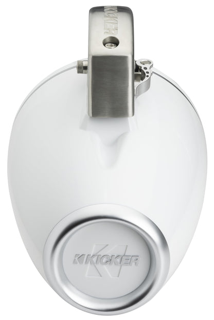 Kicker 51KMTCXL8 8" RGB LED Horn Loaded Compression Driver Marine Tower Speakers