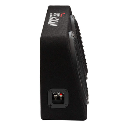 Kicker 48TCWRT102 CompRT 10" Subwoofer in Thin Profile Enclosure, 2 Ohm