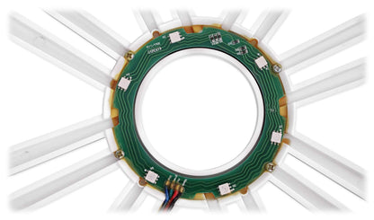 Kicker 12-inch (30cm) Square Subwoofer Grille for 11S12L7 LED White