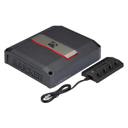 Kicker LX500.4 4-Channel Amplifier - 4x125 Watts Full Range 51LX5004