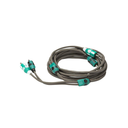 Kicker 47KMI3 Marine Series 2-Channel RCA Interconnect, 3.0 m