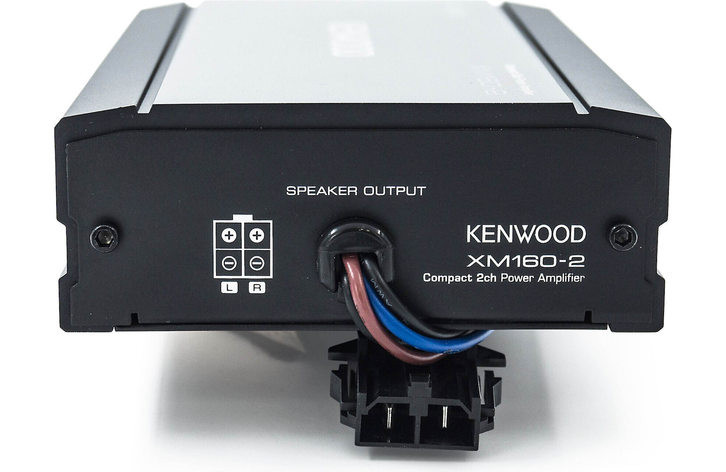 Kenwood Excelon XM160-2-98 Compact 2-Channel Harley Davidson Motorcycle Amplifier