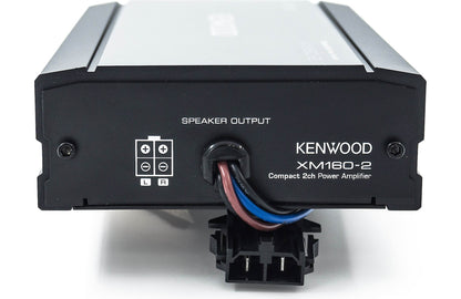 Kenwood eXcelon Motorsports XM160-2-98 Harley Plug & Play 2-Channel Amplifier – 160W RMS Total