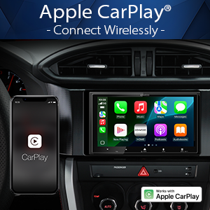 Kenwood DMX8710S 6.92" AM FM BT Wireless Apple CarPlay, Android Auto, HD Radio