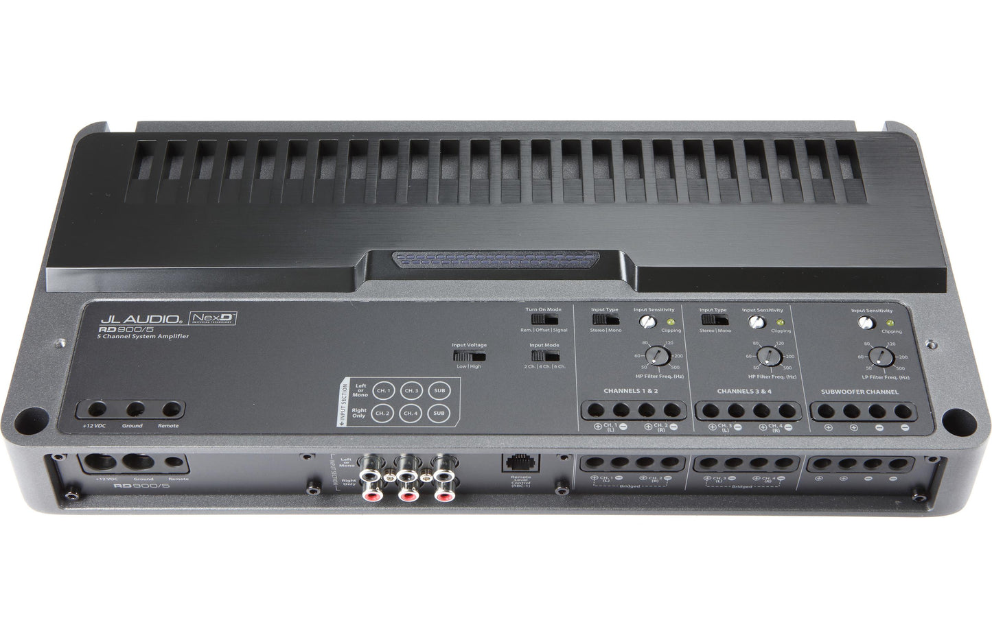 JL Audio RD900/5 5 Channel Class D Amplifier, 900W 98642