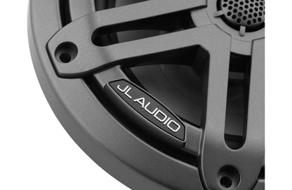 JL Audio M3-650X-S-Gm 6.5-inch Marine Coaxial Speakers, Gray Sport Grilles 93512