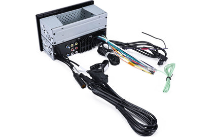 Kenwood DMX40S Mechless 6.8" AM FM Bluetooth Car Stereo- + SiriusXM SXV300V1 Satellite Tuner