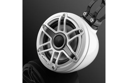 JL Audio M6-650VEX-Gw-S-GwGw 6.5-inch Tower Coaxial System, White Sport Grilles 93410